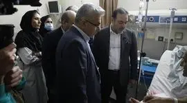 علیرضا رئیسی: شهادت ۵ کادر درمان در شیراز / نظام سلامت در خط مقدم مقاومت ایستاده است