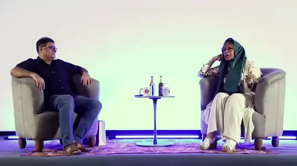 فیلم / گوهر خیراندیش: مادرم می‌گفت نگین به بچم زشته، بگین بانمک!