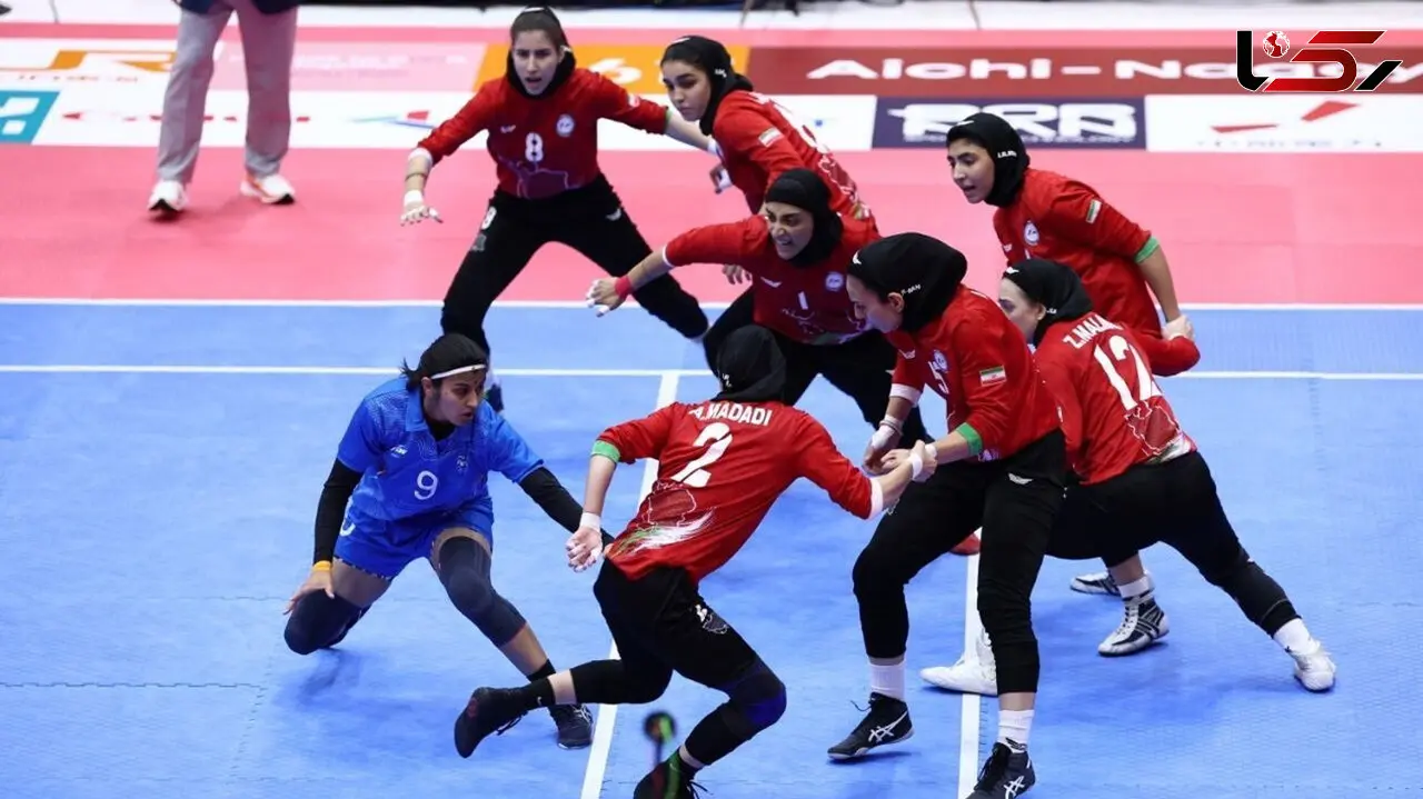 دختران کبدی ایران نایب قهرمان آسیا شدند