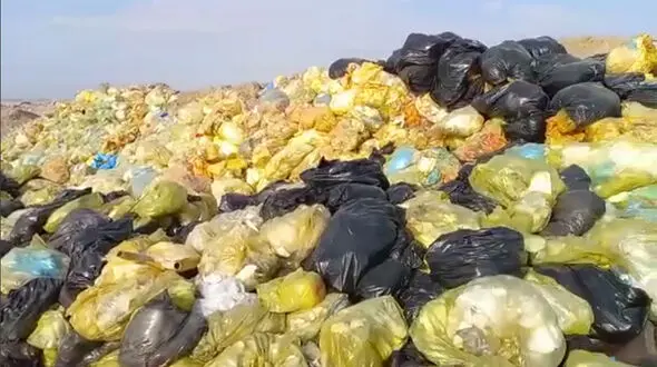 رهاسازی پسماندهای عفونی در دشت سجزی در 2 سال گذشته/ احتمال افزایش ابتلا به سرطان در شرق اصفهان + فیلم