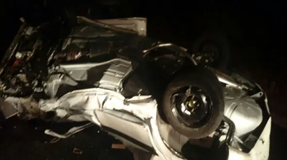 سقف پژو مچاله شد و 3نفر کشته شدند+تصاویر 