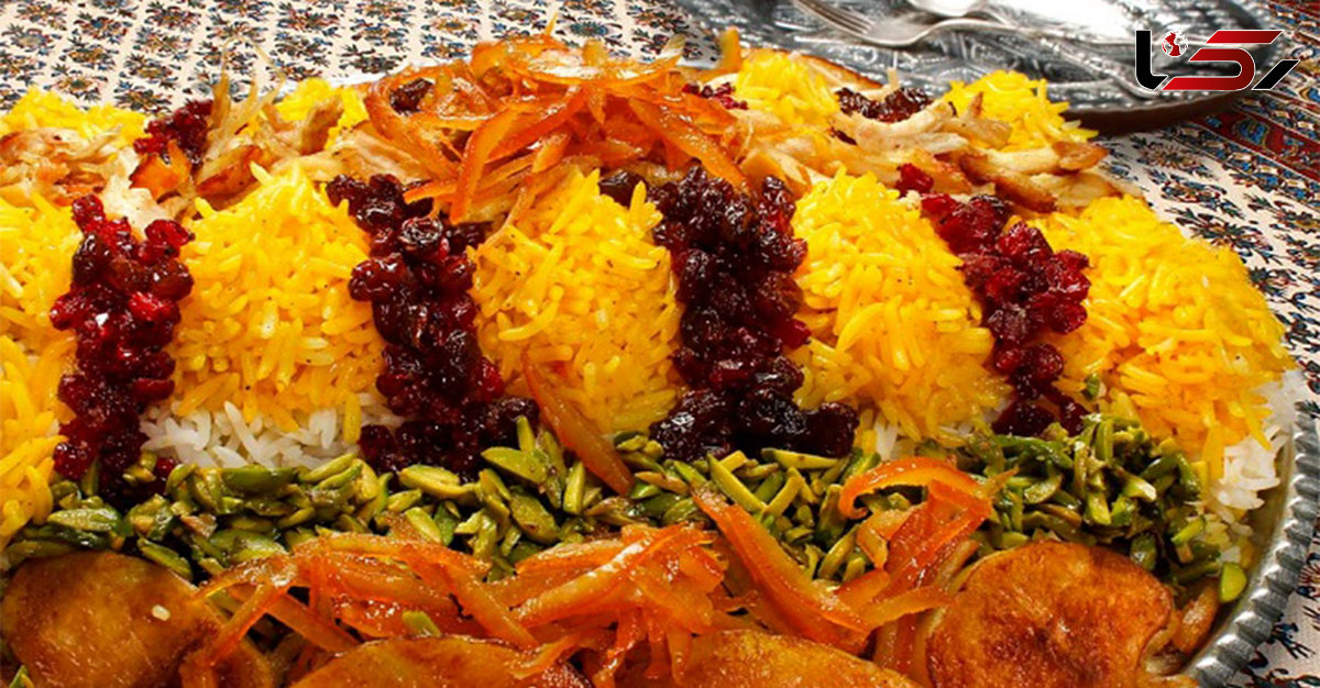 مرصع پلو مجلسی غذایی خاص ویژه مهمانی ها + دستور پخت