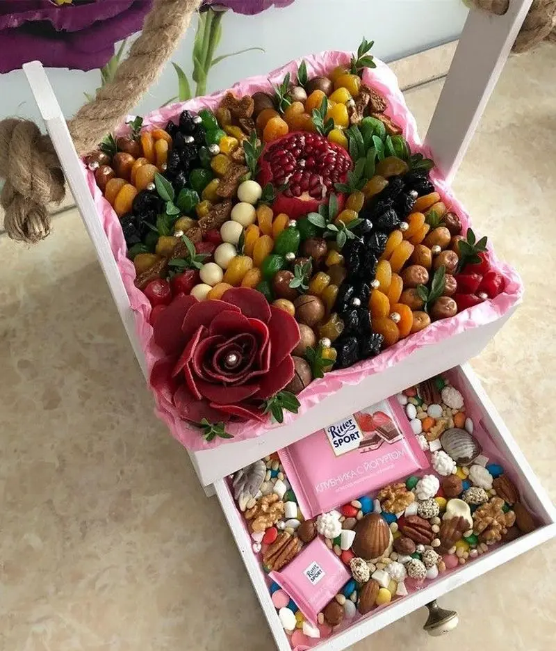 تزیین آجیل، میوه خشک و خشکبار عروس برای نوروز 1405