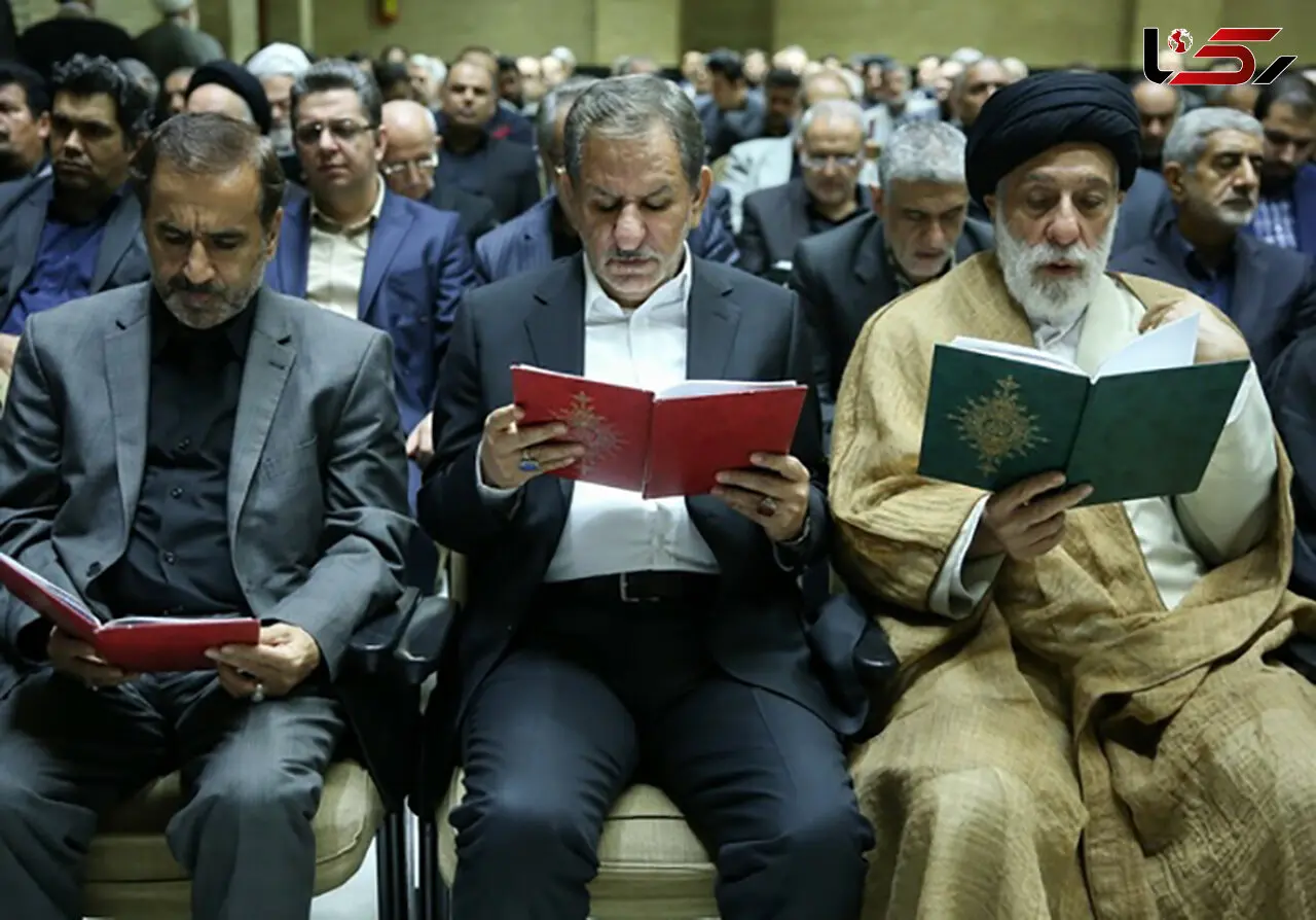 حضور جهانگیری در مراسم یادبود دختر سفیر ایران در روسیه