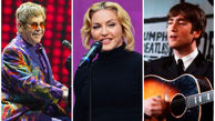 ۱۰۰ خواننده برتر تاریخ / بیتلز، مدونا و التون جان در صدر
