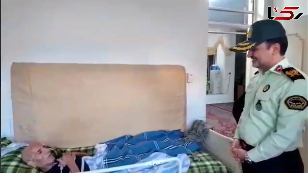 اقدام ارزشمند سردار نگهبان برای اعزام خانواده جانباز فراجا به مشهد مقدس + فیلم
