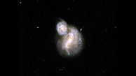 ثبت تصویر از یک جفت کهکشان 