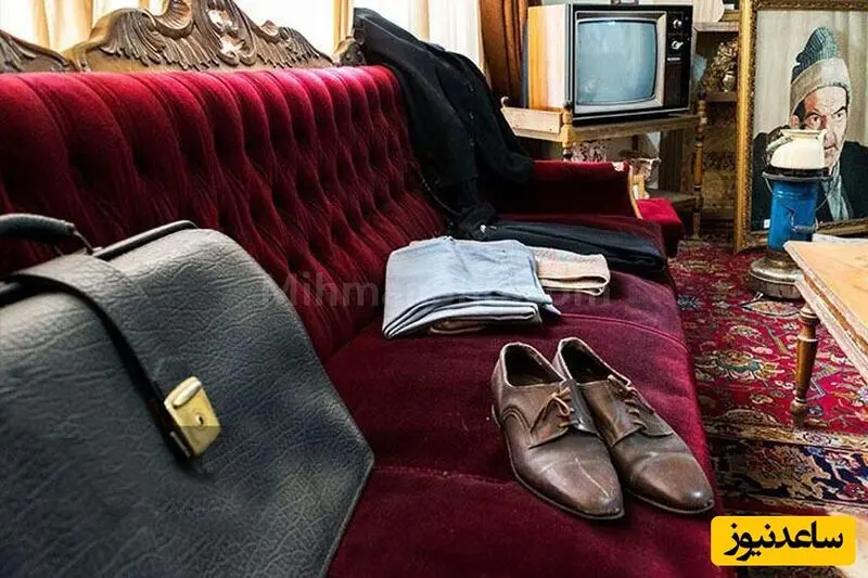 مبلمان قدیمی خانه استاد شهریار