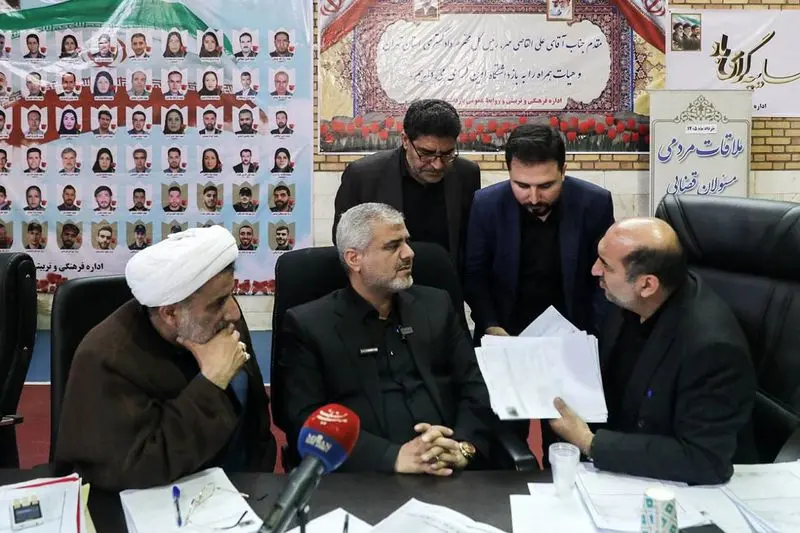 بازدید رئیس کل و مسئولان قضایی استان تهران از زندان