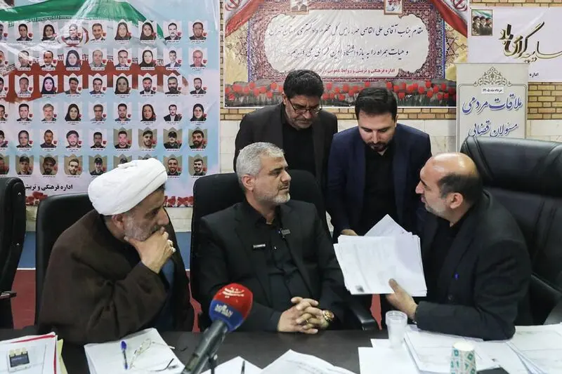 بازدید رئیس کل و مسئولان قضایی استان تهران از زندان