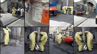 کشف مواد شیمیایی رها شده در بازار تهران