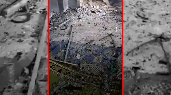 فیلم شهادت و زخمی شدن در انفجار مسجد