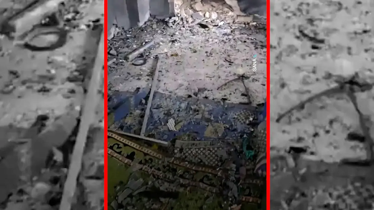 فیلم شهادت و زخمی شدن در انفجار مسجد