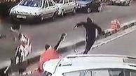 فیلم لحظه حمله به زن تهرانی در قیطریه ! + جزییات