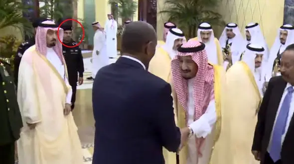 رونمایی از محافظ جدید پادشاه عربستان+عکس