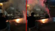 آتش زدن خودروی عضو شورای شهر امیدیه / محمد آقاجری کیست؟  + فیلم صحنه