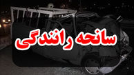 3 کشته و زخمی در تصادف هولناک پژو با کامیون در جاده تبریز