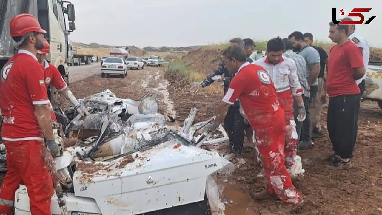 ۲ مصدوم و ۱ جان‌باخته در پی برخورد سواری پراید با کامیون در محور قصرشیرین به سرپل‌ذهاب