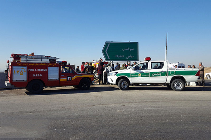 سانحه رانندگی با دو کشته در مشهد