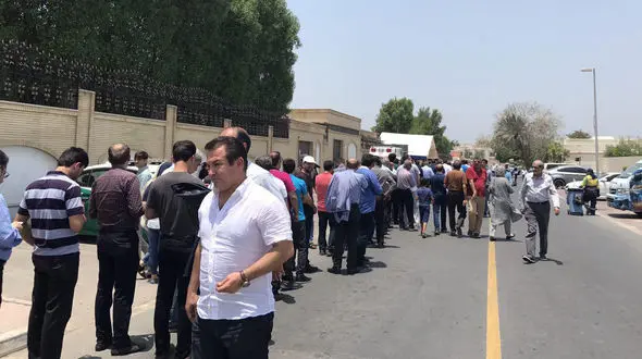 حمید استیلی در دوبی رای داد + عکس