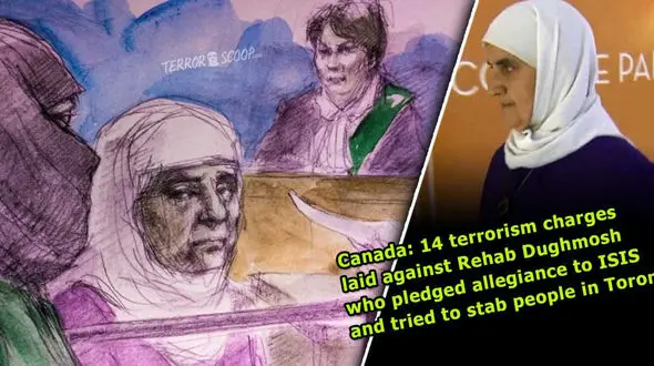 دستگیری یک زن داعشی قبل از سلاخی کردن مردم+ عکس