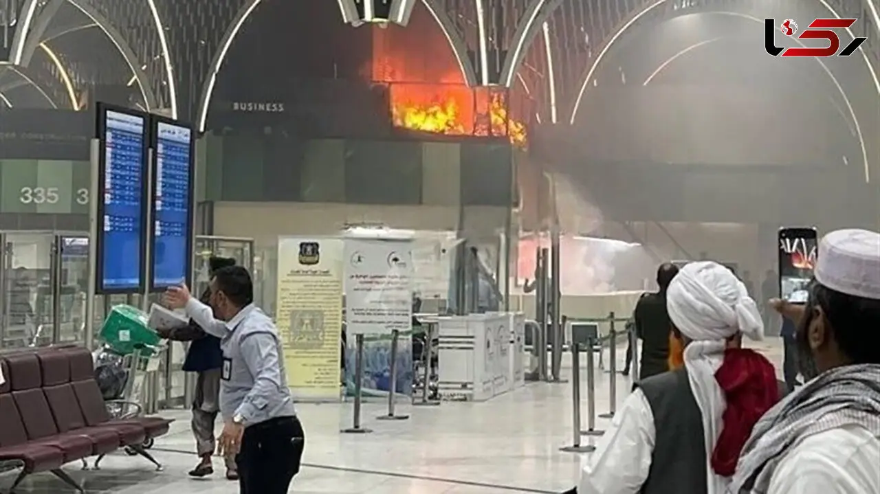 آتش سوزی دوباره در فرودگاه بغداد