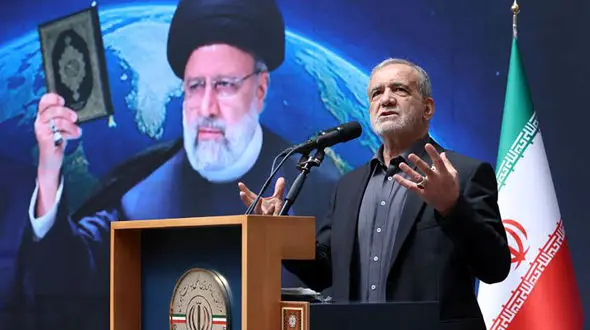 پزشکیان: شهدای خدمت در راه برگزاری عدالت و قسط جان خود را از دست دادند