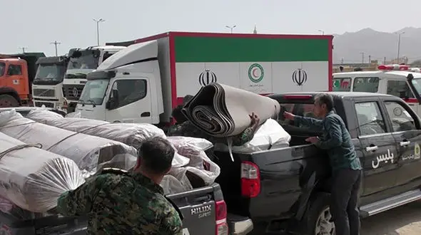  ماموریت یگان ویژه در خوی / استقرار امنیت در مناطق زلزله‌زده