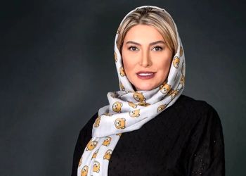 عکس سفر در زمان /  قاب خانوادگی فریبا نادری با شوهر اولش  ...