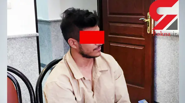 اشک های ندامت هنگام بازسازی صحنه آتش زدن پدر+عکس