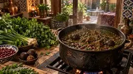قورمه سبزی؛ یک غذای ایرانی که ارزشش فقط به طعمش نیست / آشپزی های علمی