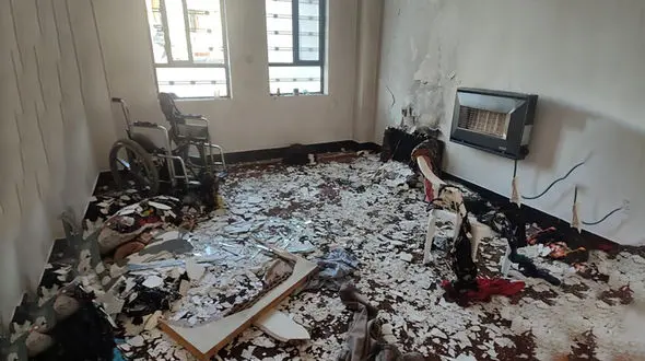 زنده زنده سوختن دو زن جوان و یک مرد در انفجار ویران کننده / در یاسوج رخ داد