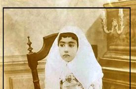 کوچکترین دختر ناصرالدین شاه که انقلاب 57 را هم به چشم دید+ ویدیو