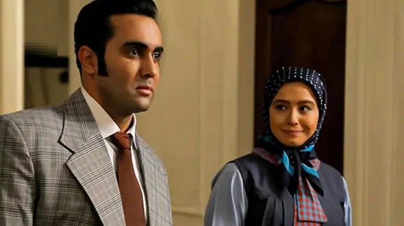 «آرش، کیمیا و مشفق» در پشت صحنه سریال کیمیا؛ سال 1394