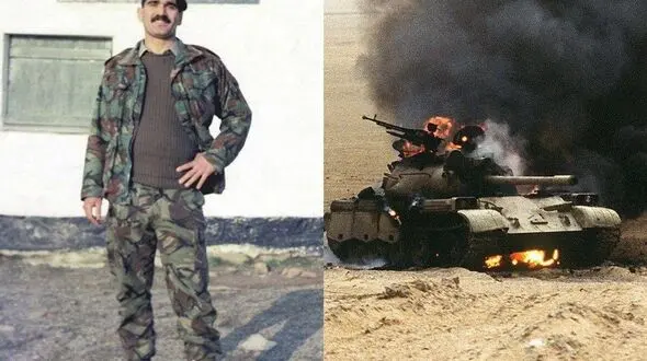 شهید محمد علی صفا شکارچی قهار تانک های عراقی که خشم صدام را برانگیخت +عکس