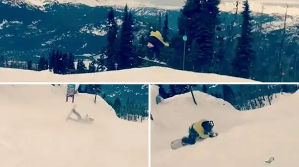 حادثه تلخ برای پسر فوتبالیست مشهور در پیست اسکی+فیلم لحظه حادثه و عکس