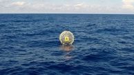 فیلم / ماجراجویی رضا بلوچی در سواحل فلوریدا / بازداشت مرد ایرانی به خاطر سفر با توپ بزرگ در دریا