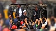 رئیس‌جمهور در معدن آزادشهر گلستان+ فیلم و عکس