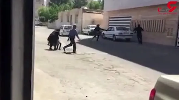 پشت پرده عجیب فیلم زورگیری مسلحانه از زنان در خیابان باهنر جنوبی شیراز + فیلم