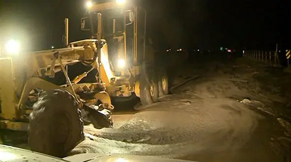 خسارت سنگین تگرگ و سیلاب در مشگین‌شهر + فیلم