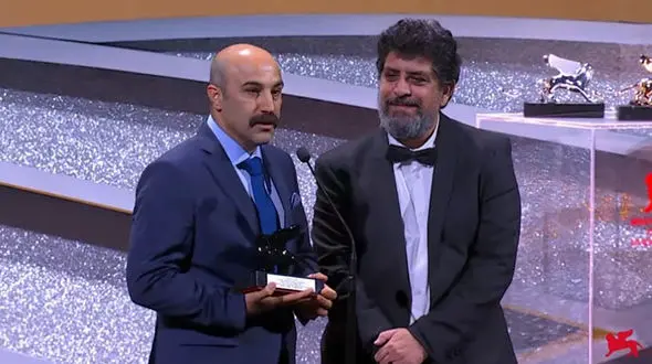 محسن تنابنده بهترین بازیگر بخش افق های این جشنواره شد