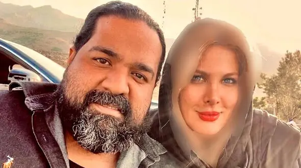 جنجال تغییر چهره زن چشم آبی رضا صادقی / عکس های چهره عملی اما جذاب!