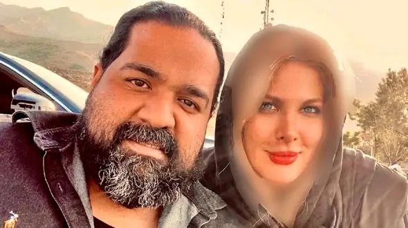 جنجال تغییر چهره زن چشم آبی رضا صادقی / عکس های چهره عملی اما جذاب!