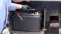 سارقان باتری های خودروهای سنگین در محلات دستگیر شدند 
