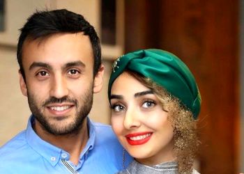 شمال‌گردی دریا مرادی دشت و پویان گنجی، پسر و عروس فاطمه گودرزی با ژست عاشقانه کنار دریا + عکس
