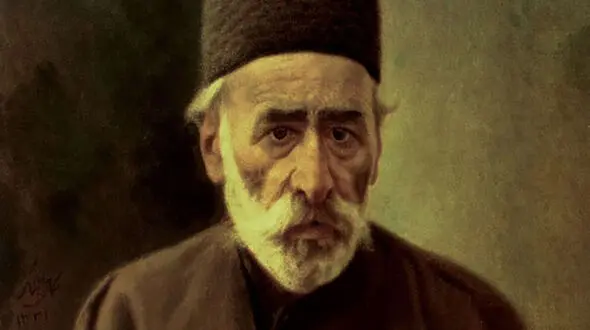 عکسی از ذکاءالملک با ببینید / او پدر محمدعلی فروغی و ابوالحسن فروغی است