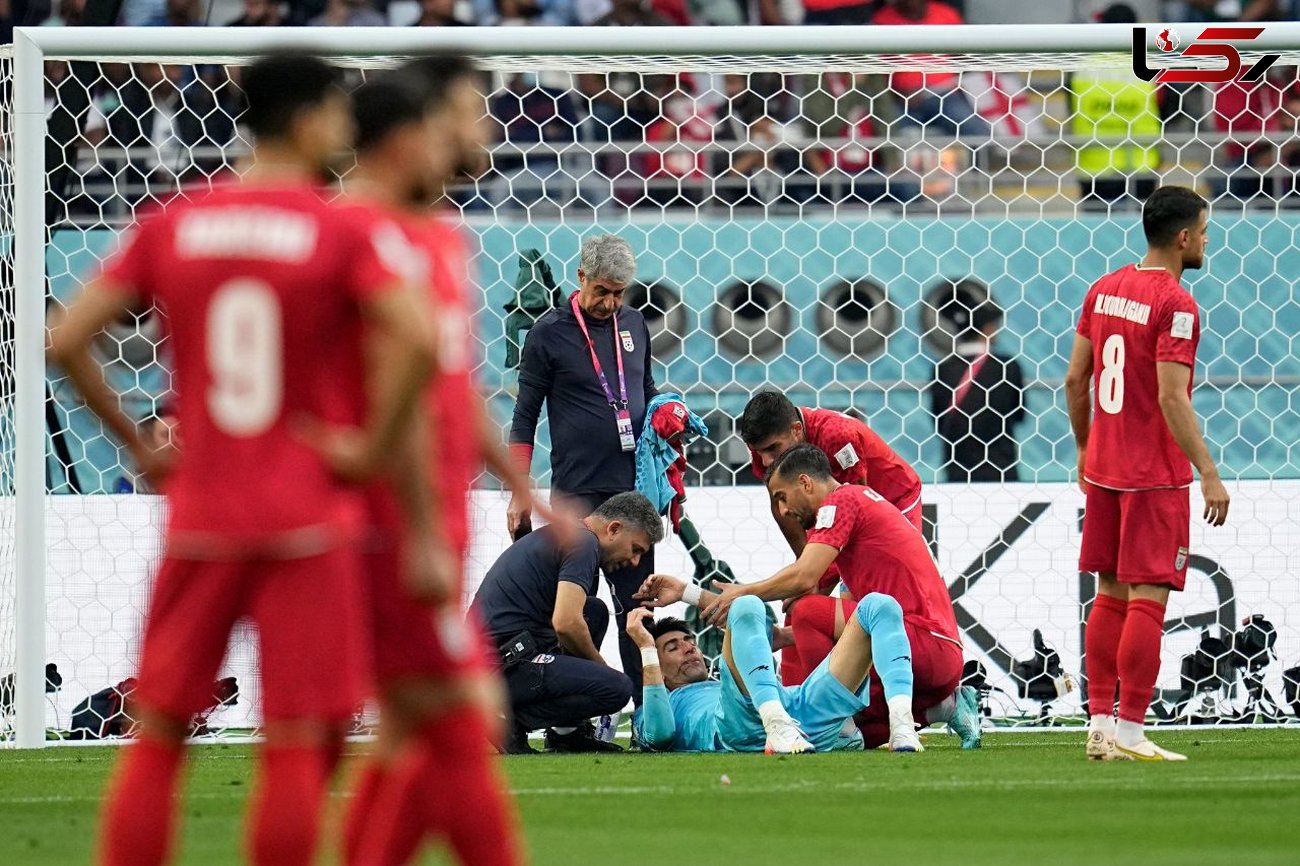 جام جهانی 2022 قطر/ آمار عجیب از بازی ایران و انگلیس بعد از مصدومیت بیرانوند