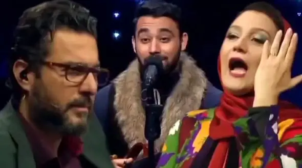 آواز شاد؛ پسره تو برنامه آهنگ تو از چرخش یک رقص بیژن خوند مقدمی داشت غش میرفت