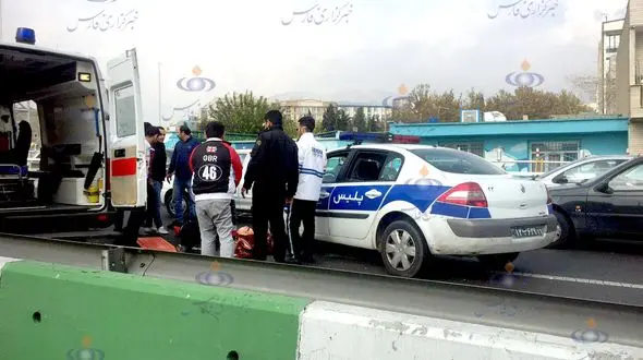 تصادف شدید هوادار پرسپولیس در اتوبان شهید باکری +تصاویر