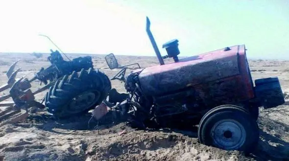 مرگ دلخراش زن ۷۲ ساله در حادثه سقوط از تراکتور الیگودرز